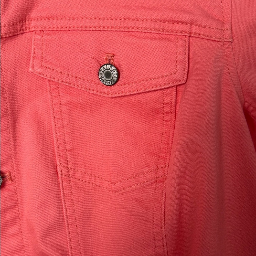 Talbots Classic Jean Coral Jacket Size-1XP NWT - Picture 6 of 13